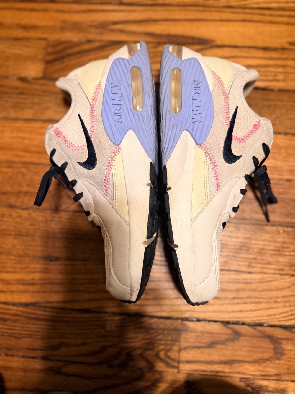 Nike Air Max Excee Cream Pink Lavender Running Shoes Womens Size 8.5 - Picture 5 of 8